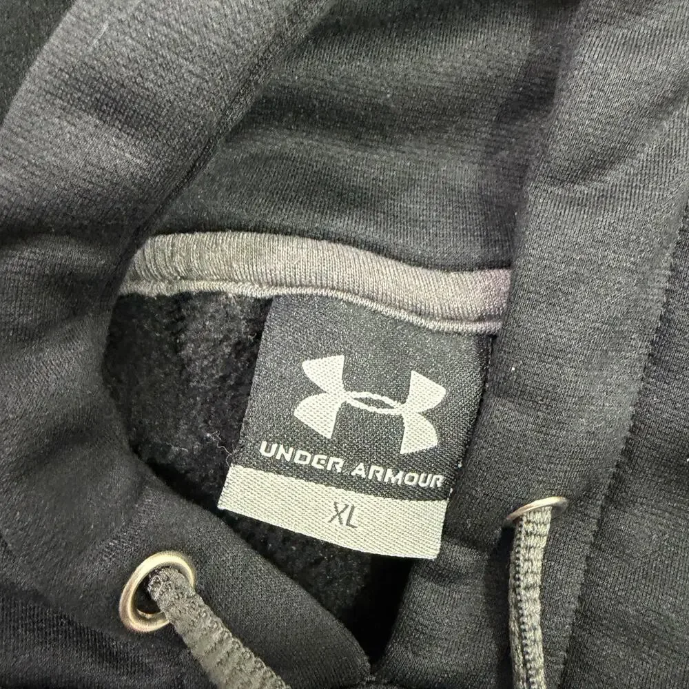 Under Armour Wounded Warrior Project Hoodie Men's Extra Large Black Sweatshirt - Picture 4 of 11